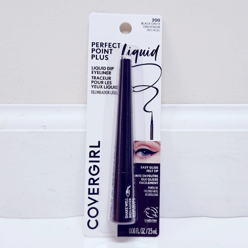 ⭐4/$15 Covergirl Perfect Point Plus Liquid Eyeliner Black Onyx